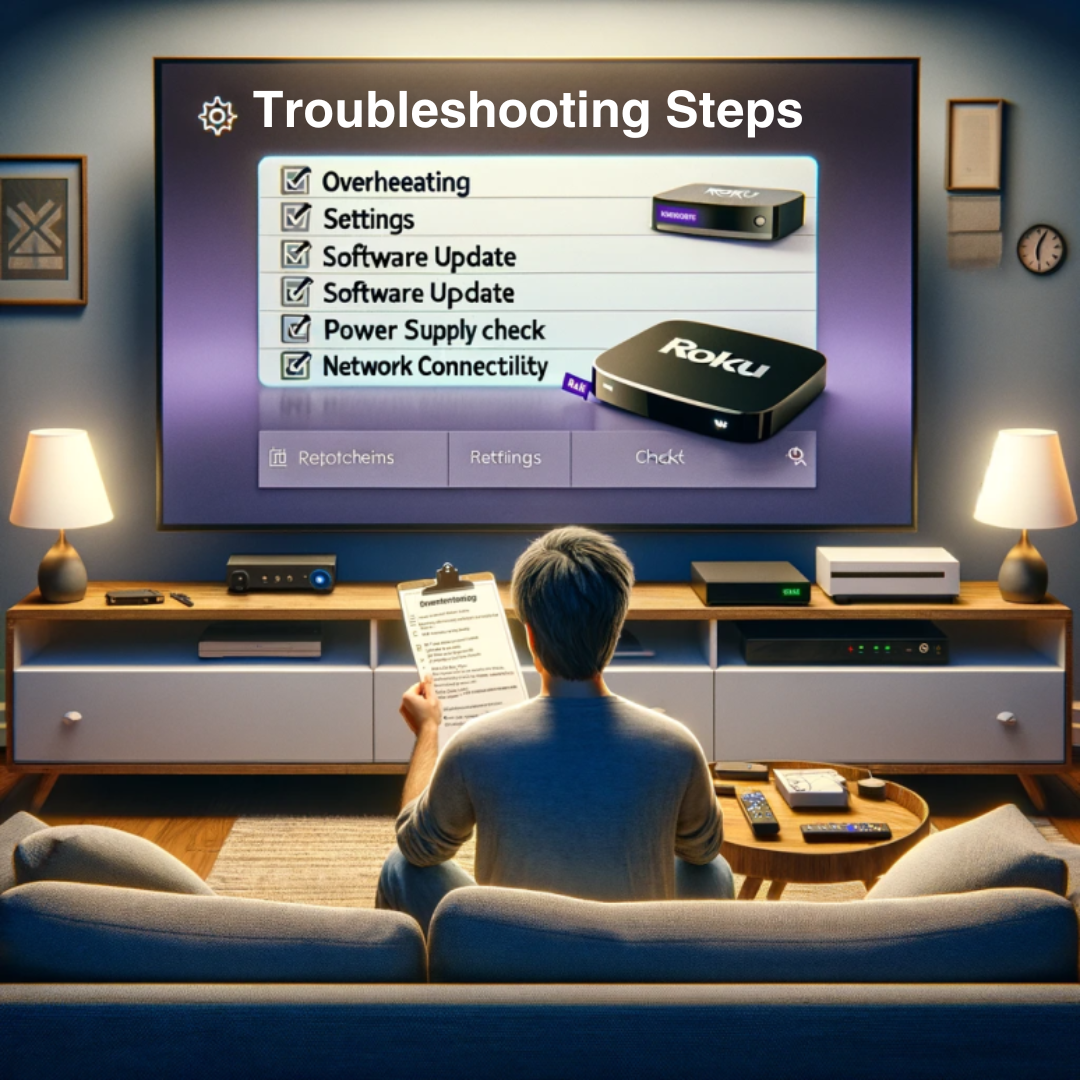 Troubleshooting Steps for Roku Keeps Restarting