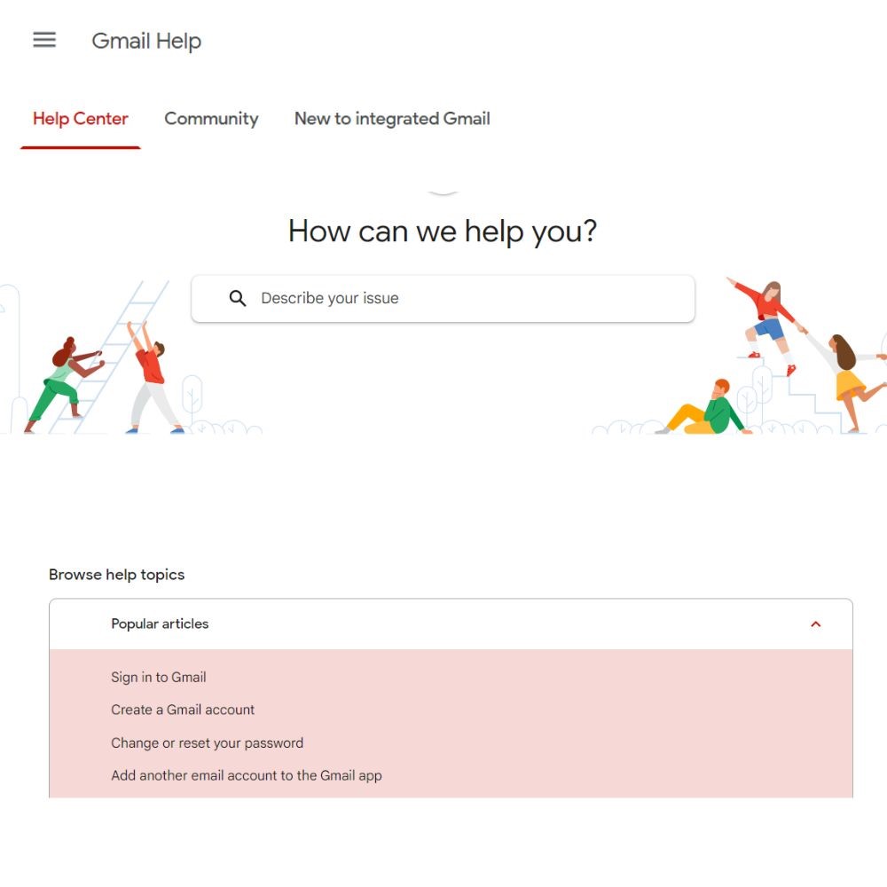 Gmail Support