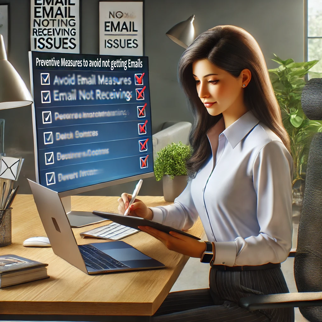 Preventive Measures to avoid not getting Emails