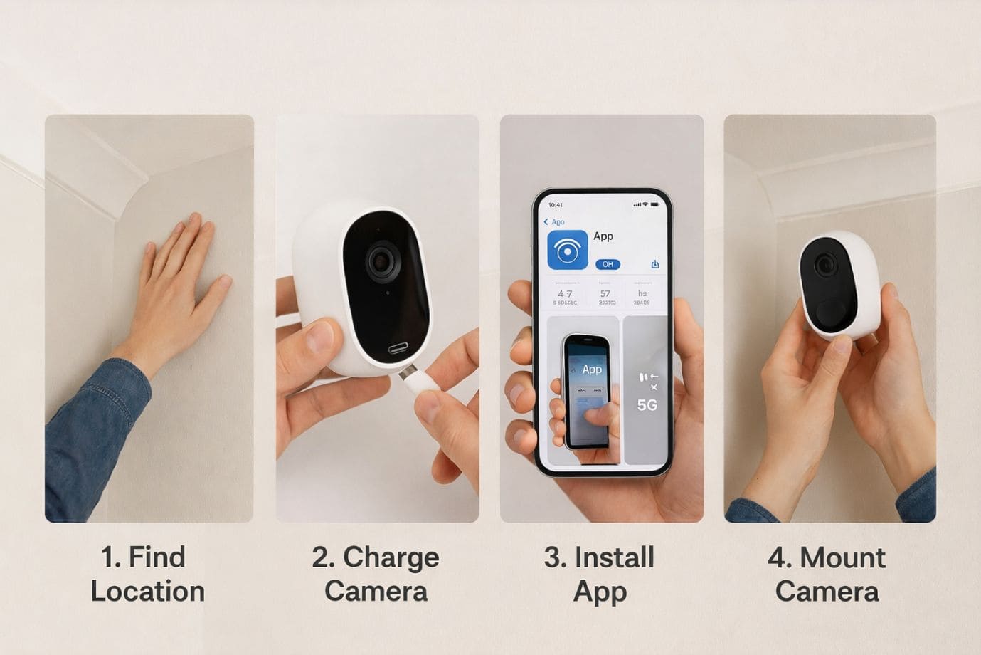 Step-by-Step Wireless Security Camera Set up