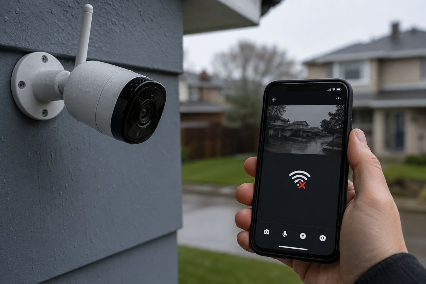 Wireless Camera Offline Issue Wireless Camera Offline Issue